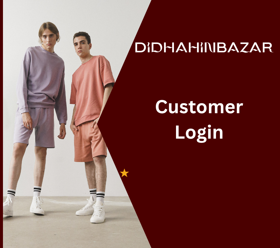 Customer Login page Image